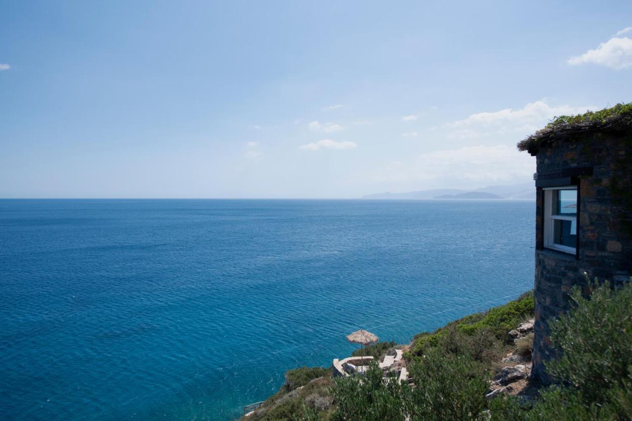 Villa Aiolos: Above The Sea, Within Agios Nikolaos Exterior photo